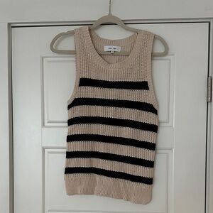 John + Jenn Striped top